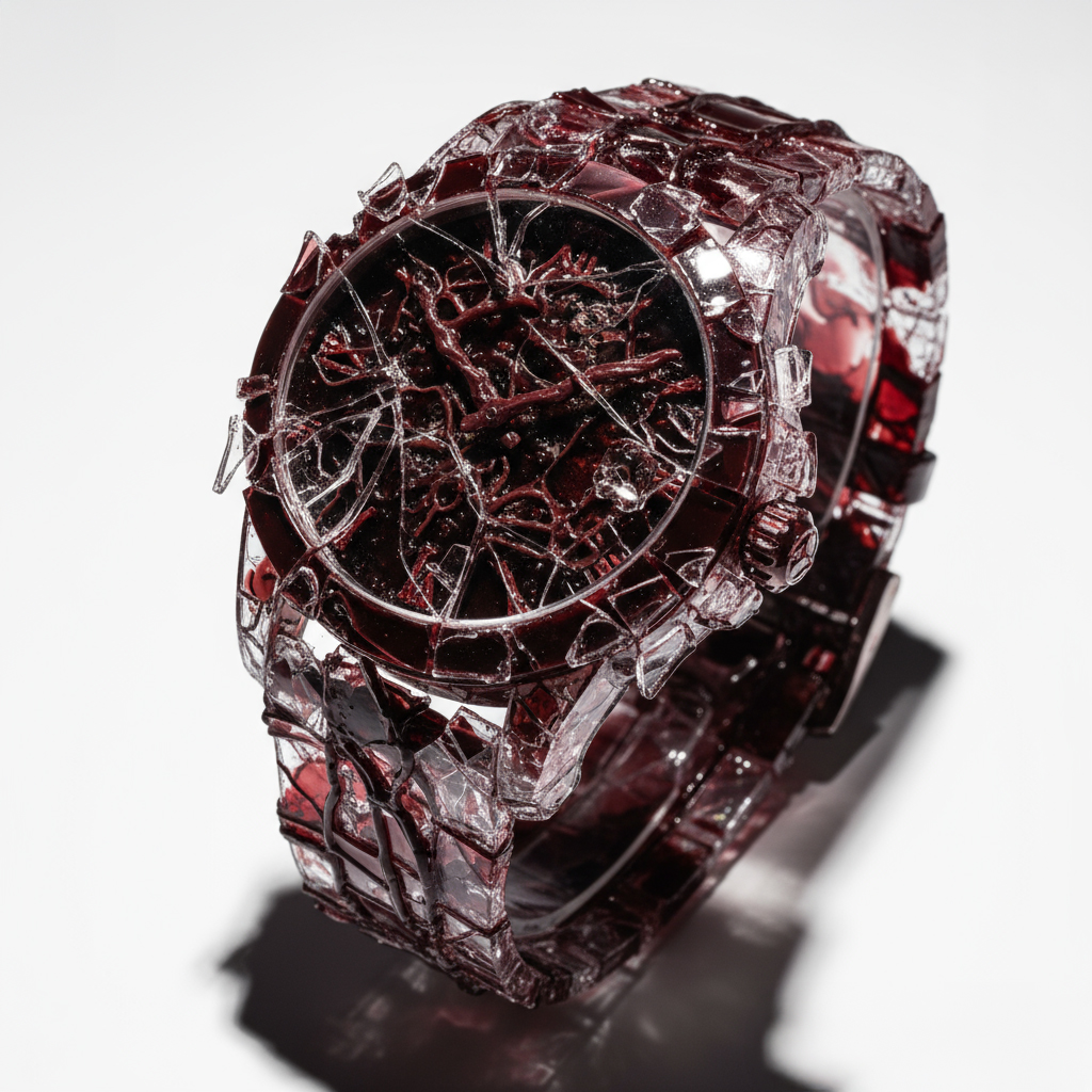Montre de verre