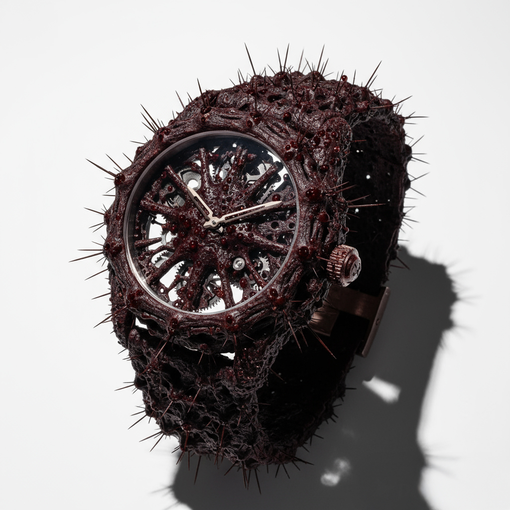 Montre cactus sanglant