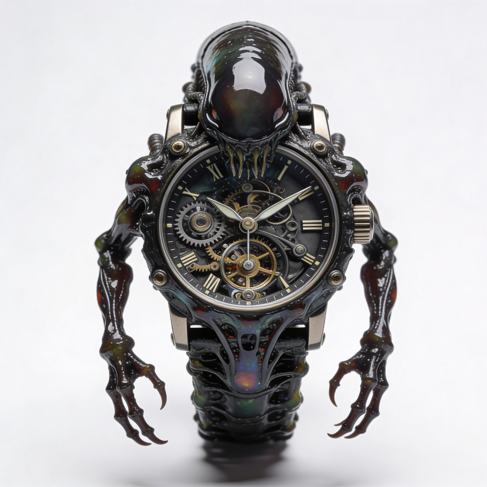 Montre Alien — Exosquelette Vivant