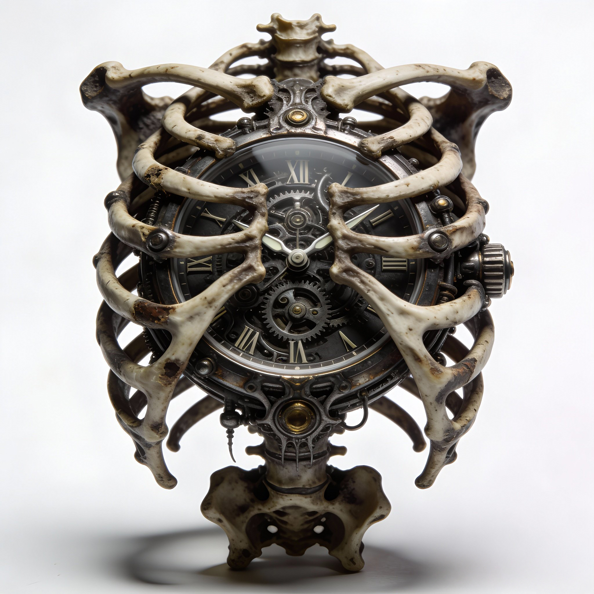 Montre Squelette — Cage Thoracique